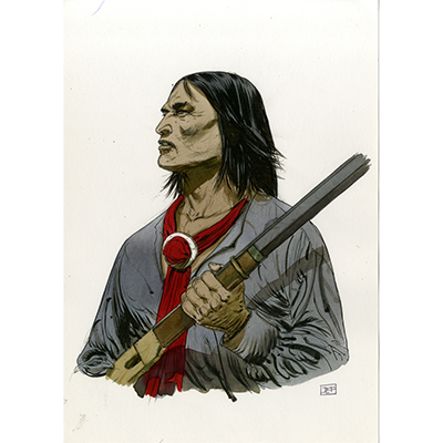 Illustration originale Geronimo